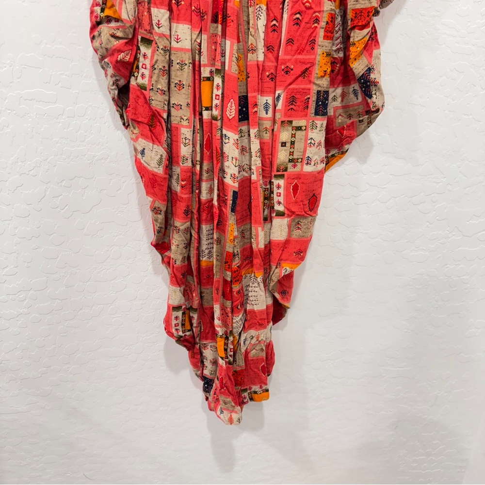 Kaira Patchwork Capris Womens Medium Colorful Lea… - image 3